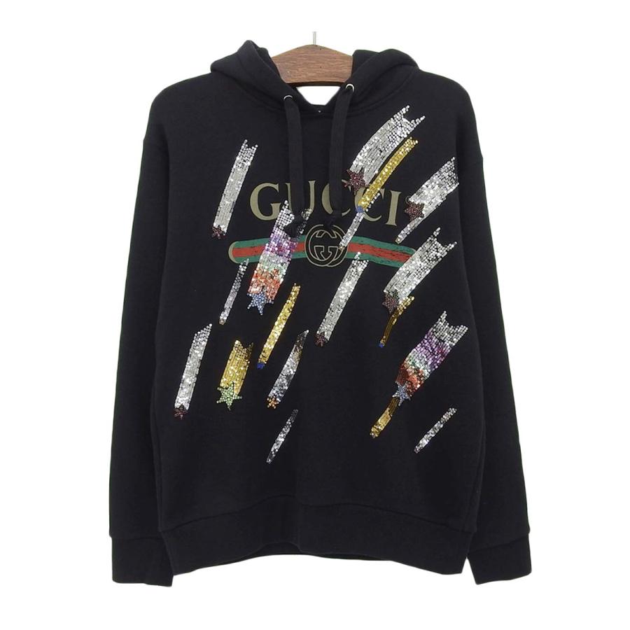 【GUCCI 美品】グッチ ロゴ パーカー 中古・古着通販】GUCCI (グッチ) Gucci GG Logo Hoodie/ロゴパーカー