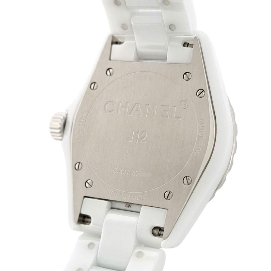 CHANEL シャネル J12 38mm H0970 自動巻き ホワイトセラミック メンズ 