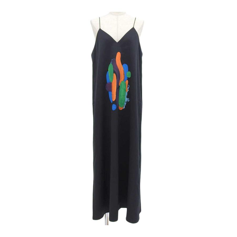 ENFOLD エンフォルド RAWING SLIT SLIP-DRESS ワンピース レディース  