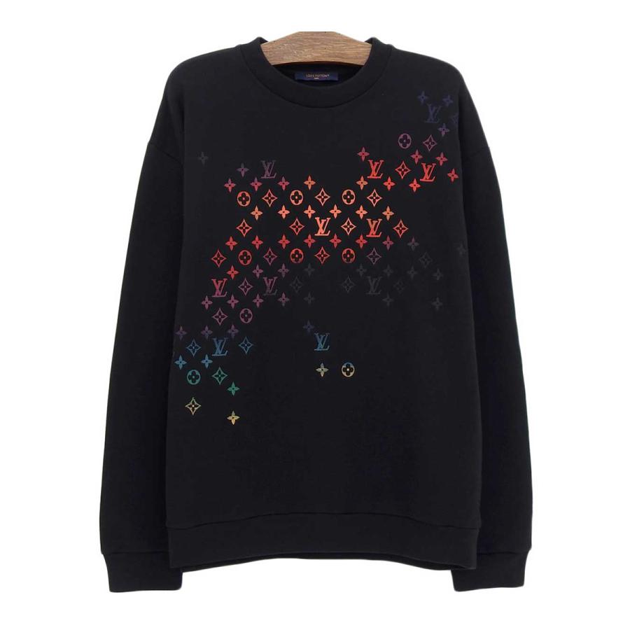 【希少モデル】 ルイヴィトン エンブロイダード スウェット トレーナー 23AW LOUIS VUITTON ルイ・ヴィトン エンブロイダード スウェット