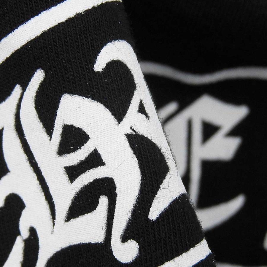 クロムハーツ スクロールラベル ロゴ プリント ロングスリーブ Tシャツ