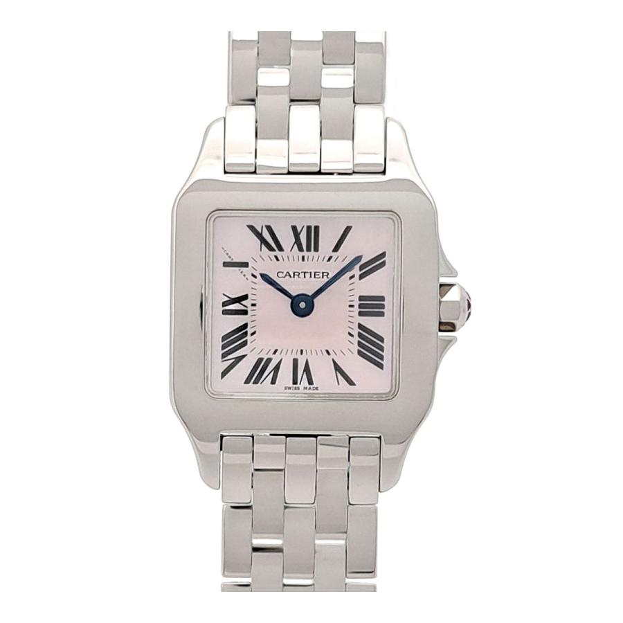 Cartier カルティエ サントス ドゥモワゼル SM ピンクシェル W25075Z5  