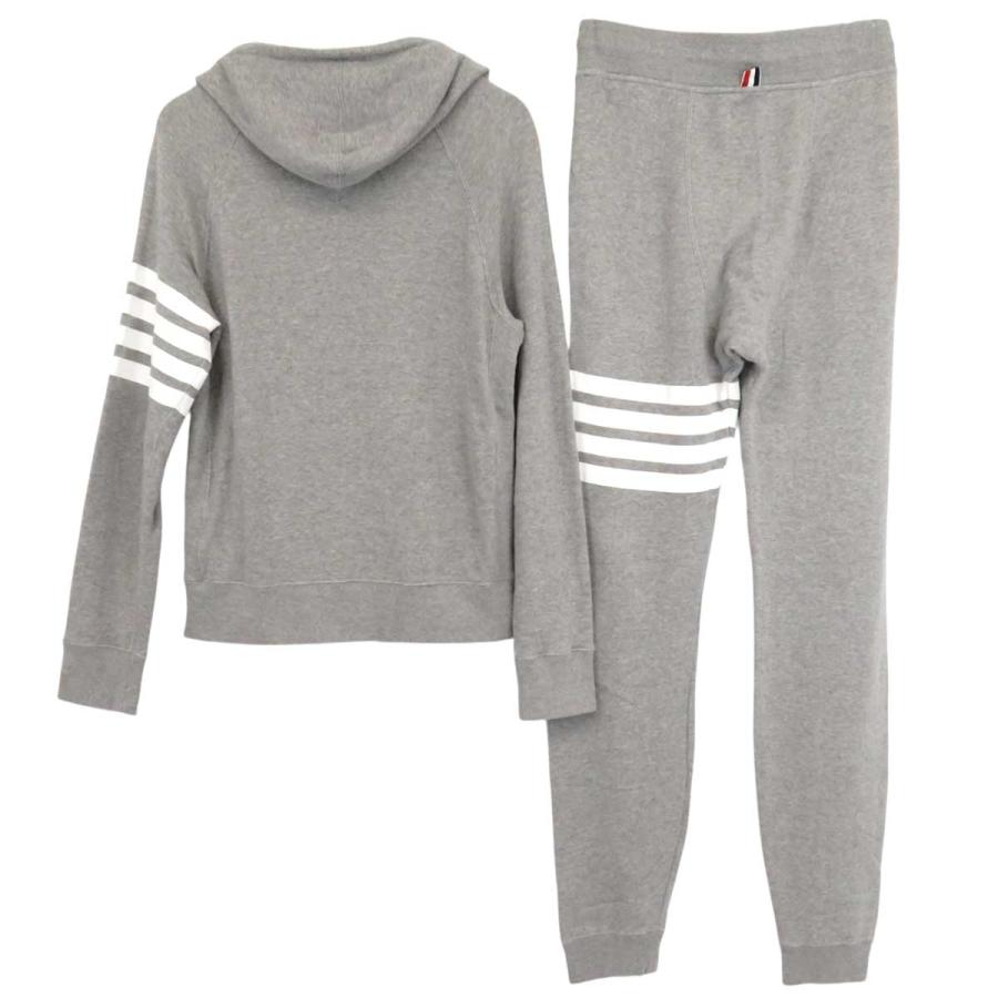 トムブラウン 4 BAR スウェット セットアップ メンズ グレー