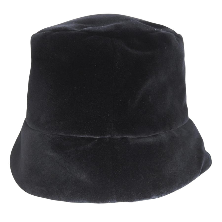 PRADA プラダ トライアングルロゴ ベルベット バケットハット