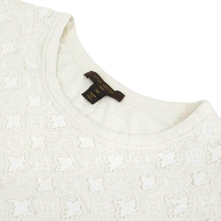 期間限定値下げ。希少ルィヴトンモノグラムレースＴシャツ LOUIS VUITTON ルイヴィトン モノグラム レース リネン Tシャツ