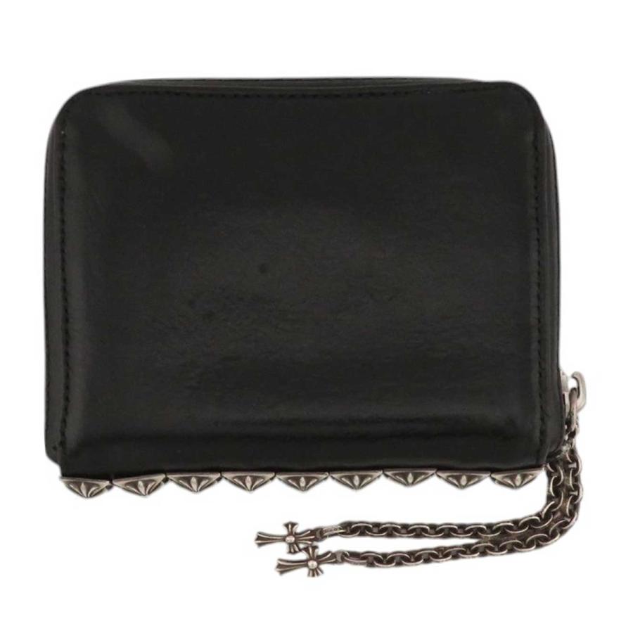 クロムハーツ 3 サイド ジップ レザー ウォレット SV925 ユニセックス  