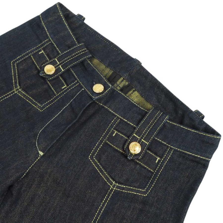 正規品LOUIS VUITTON パンツ LOUIS VUITTON ルイヴィトン ラメ デニムパンツ レディース