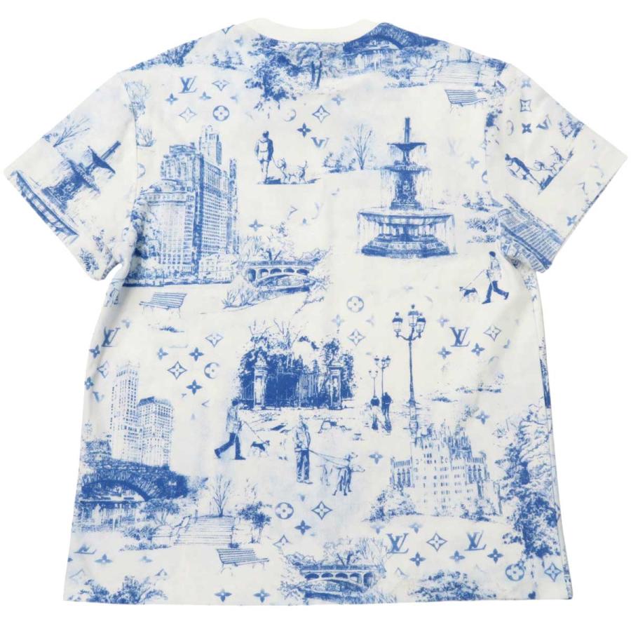 LOUIS VUITTON ルイヴィトン プリント コットン ピケ Tシャツ