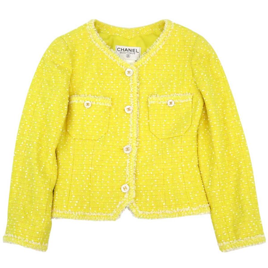 CHANEL シャネル ヴィンテージ ココマーク ツイード