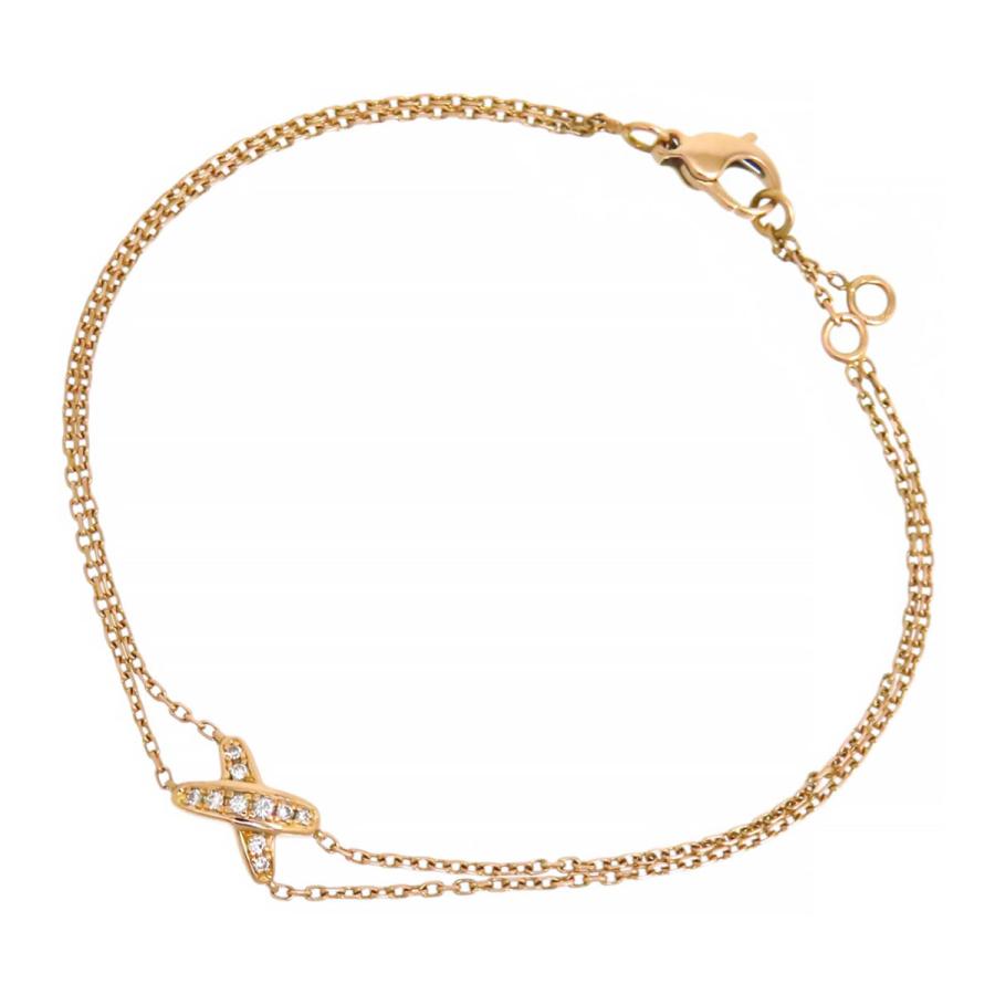 CHAUMET ショーメ ジュ ドゥ リアン ブレスレット #17.5 Au750