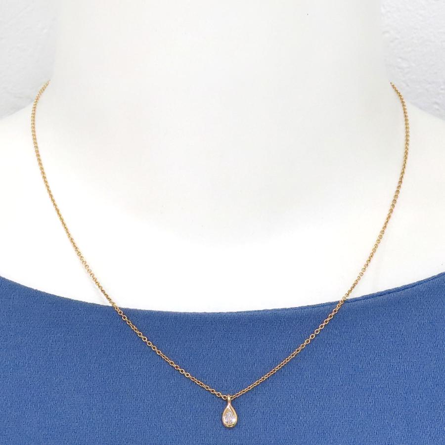 589 ティファニー バイザヤード AU750 ネックレス 箱・袋付き TIFFANY&Co. ティファニー バイザヤード ネックレス エメラルド