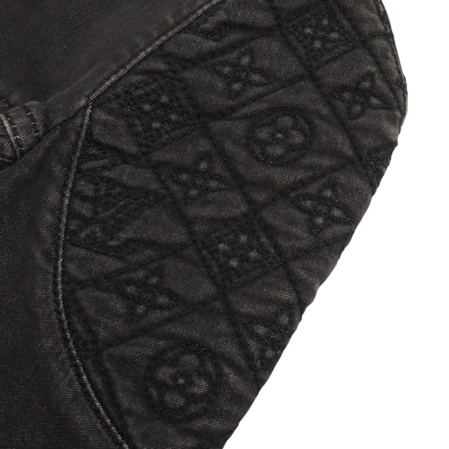 LOUIS VUITTON ルイヴィトン 五分袖 コットン デニム ワンピース