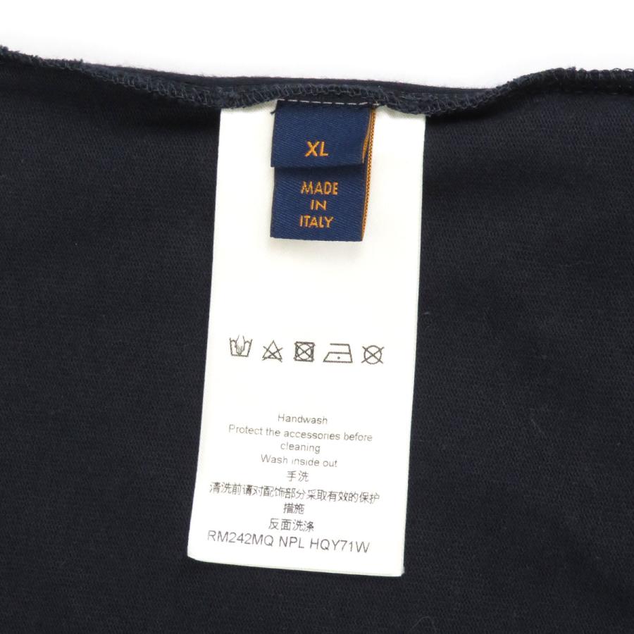 LOUIS VUITTON ルイヴィトン ビーズ ロゴ Tシャツ RM242MQ NPL HQY71W