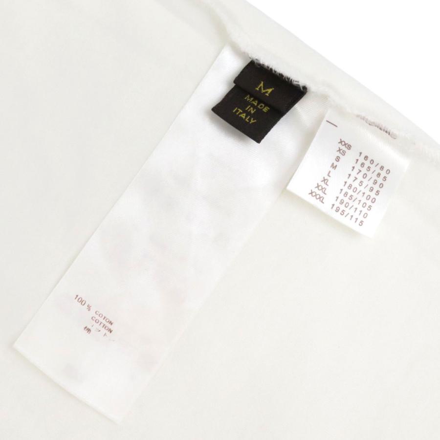 LOUIS VUITTON ルイヴィトン ポロシャツ 白 ホワイト 刺繍LV