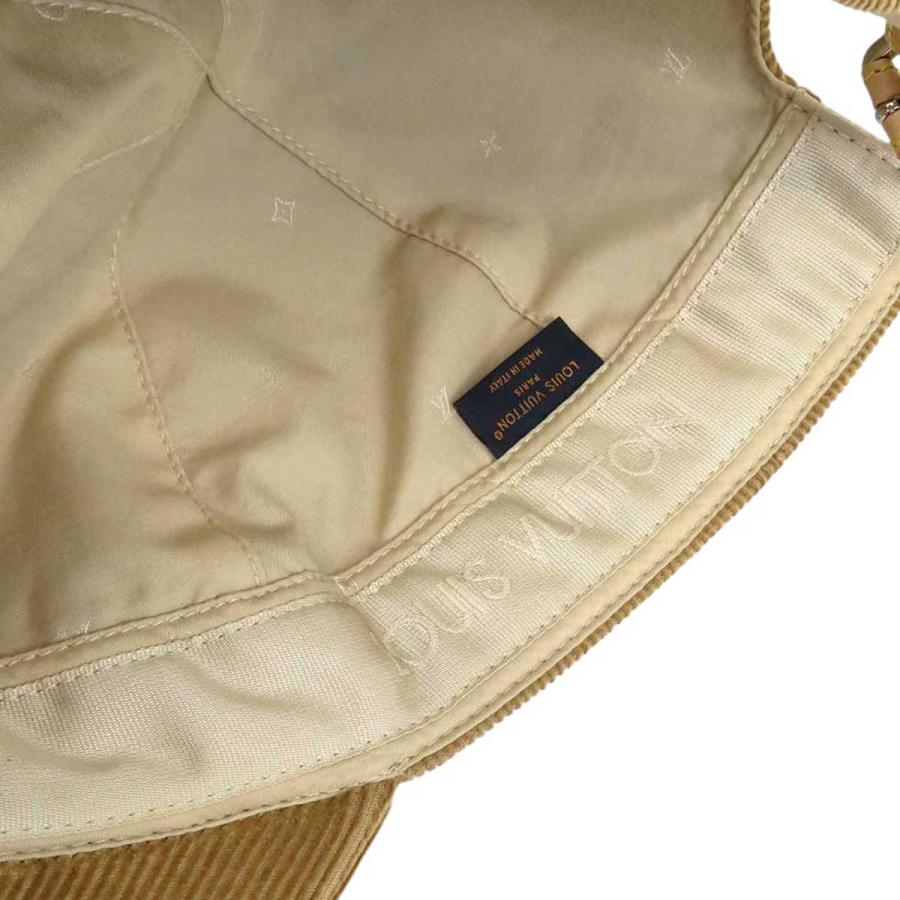 LOUIS VUITTON ルイヴィトン LV エンブロイダリー コーデュロイ