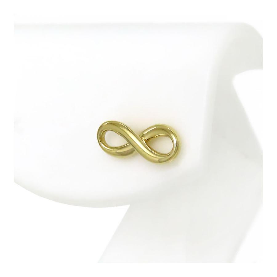 TIFFANY&Co. ティファニー インフィニティ ピアス 片耳用 Au750