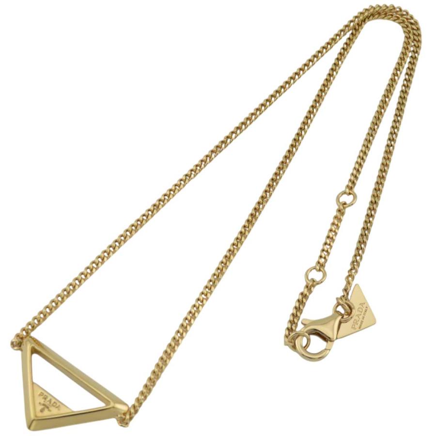 大人気☆PRADA☆プラダ スマルトトライアングルネックレス☆男女兼用 大人気☆PRADA☆プラダ スマルトトライアングルネックレス✿男女兼用
