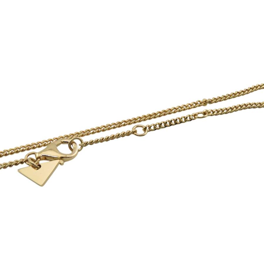 PRADA プラダ トライアングルロゴ ネックレス メタル ユニ