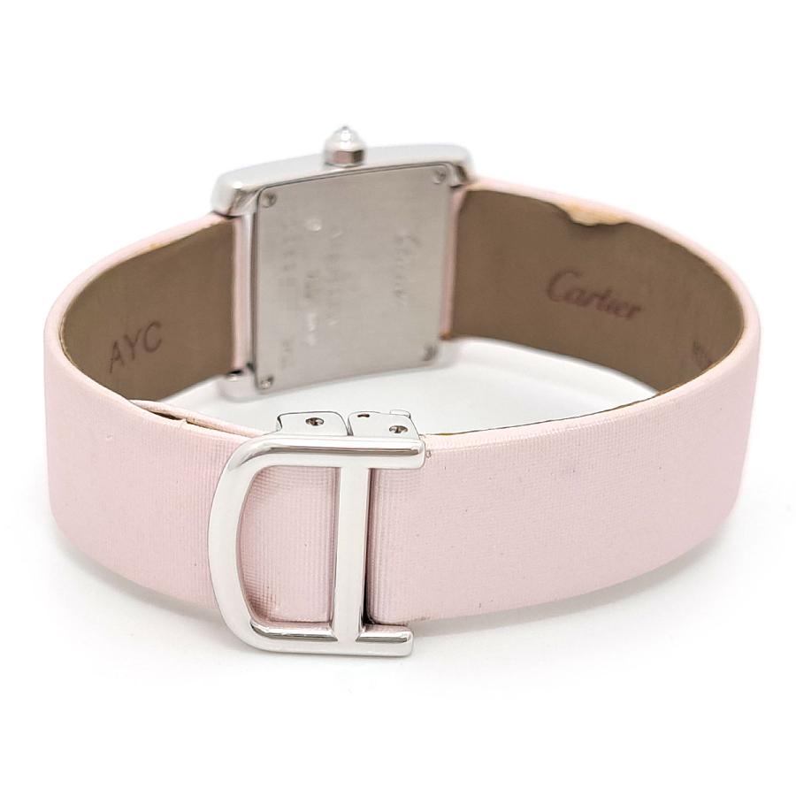 Cartier カルティエ タンクフランセーズSM ダイヤベゼル WE100231