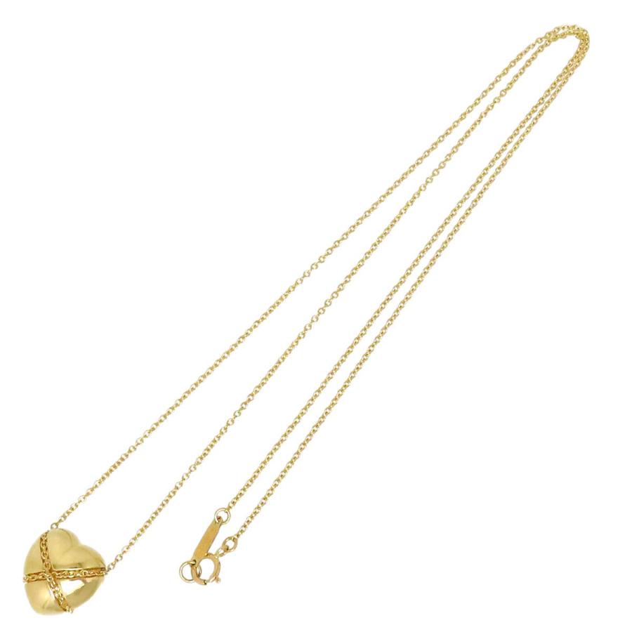 TIFFANY&Co. ティファニー チェーンクロス ハート ネックレス