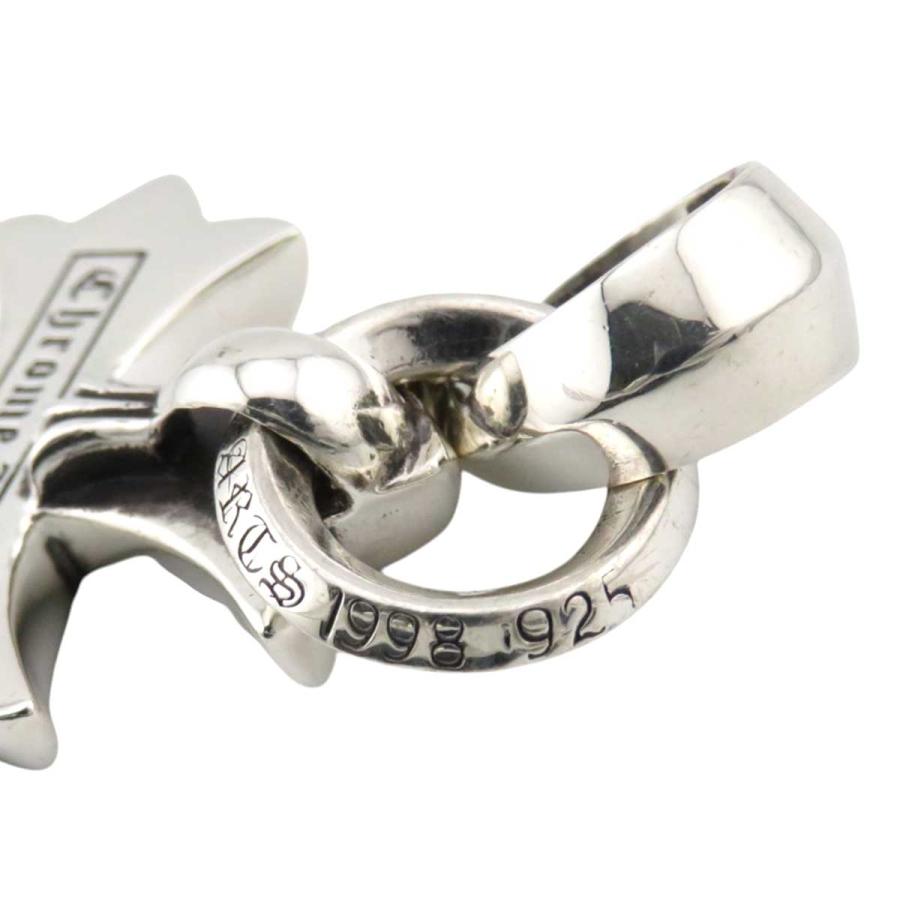 クロムハーツ CH スモールクロスwithベイル　ダイヤ クロムハーツ スモール CHクロス ベイル パヴェダイヤ ペンダント