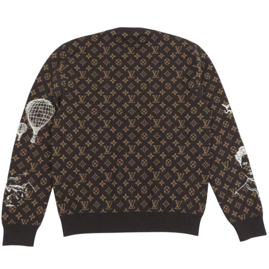 LOUIS VUITTON（ルイ・ヴィトン） エンブロイダード モノグラム ニット