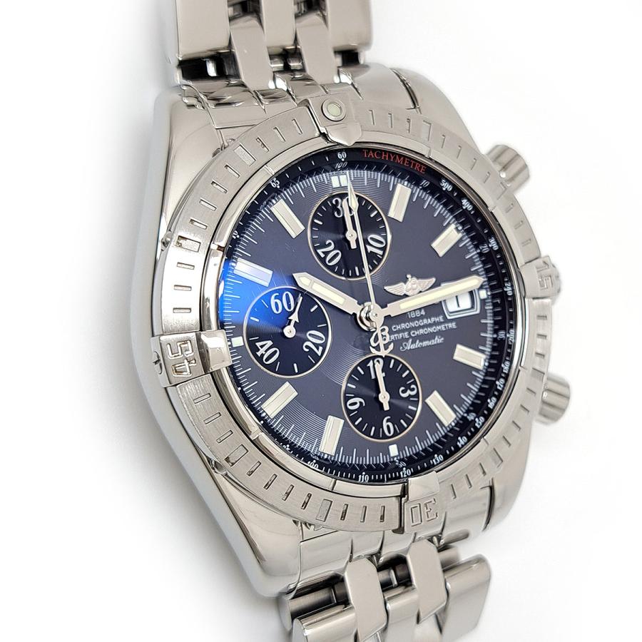 ブライトリング A13356 A156B19PAクロノマット メンズ 時計 コマ A1335611/B719(A13356)(A156B19PA) ブラック BREITLING