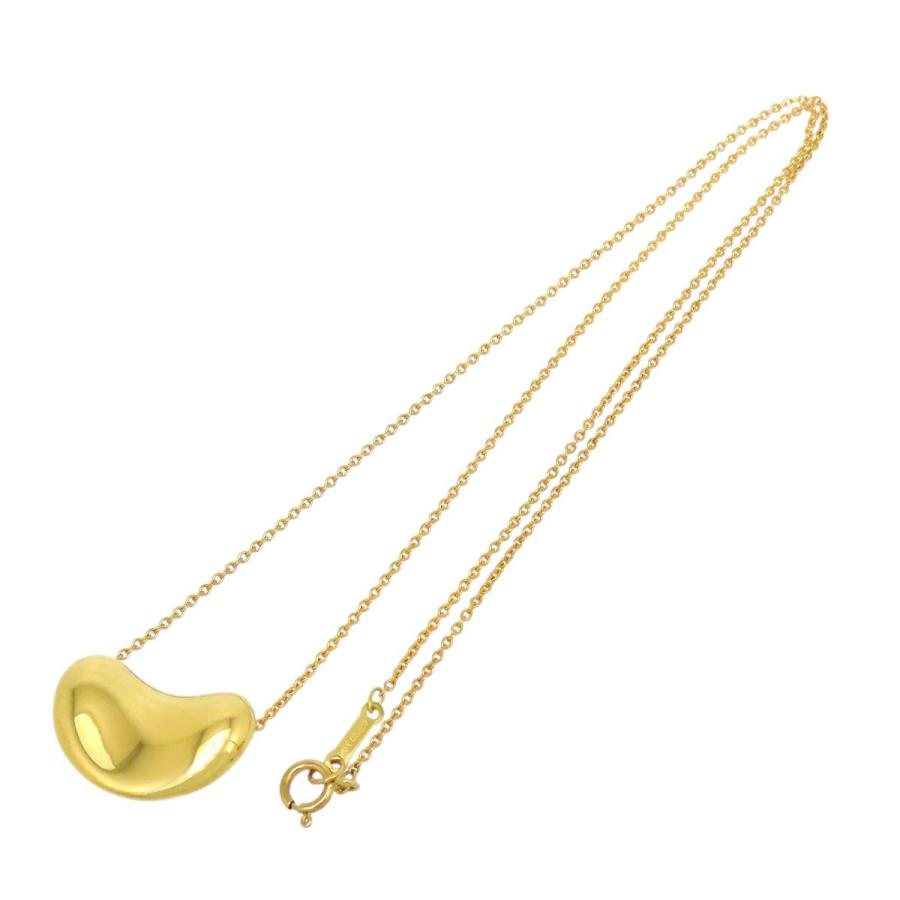 TIFFANY & CO. 配送 ティファニー ビーンネックレス ゴールド750