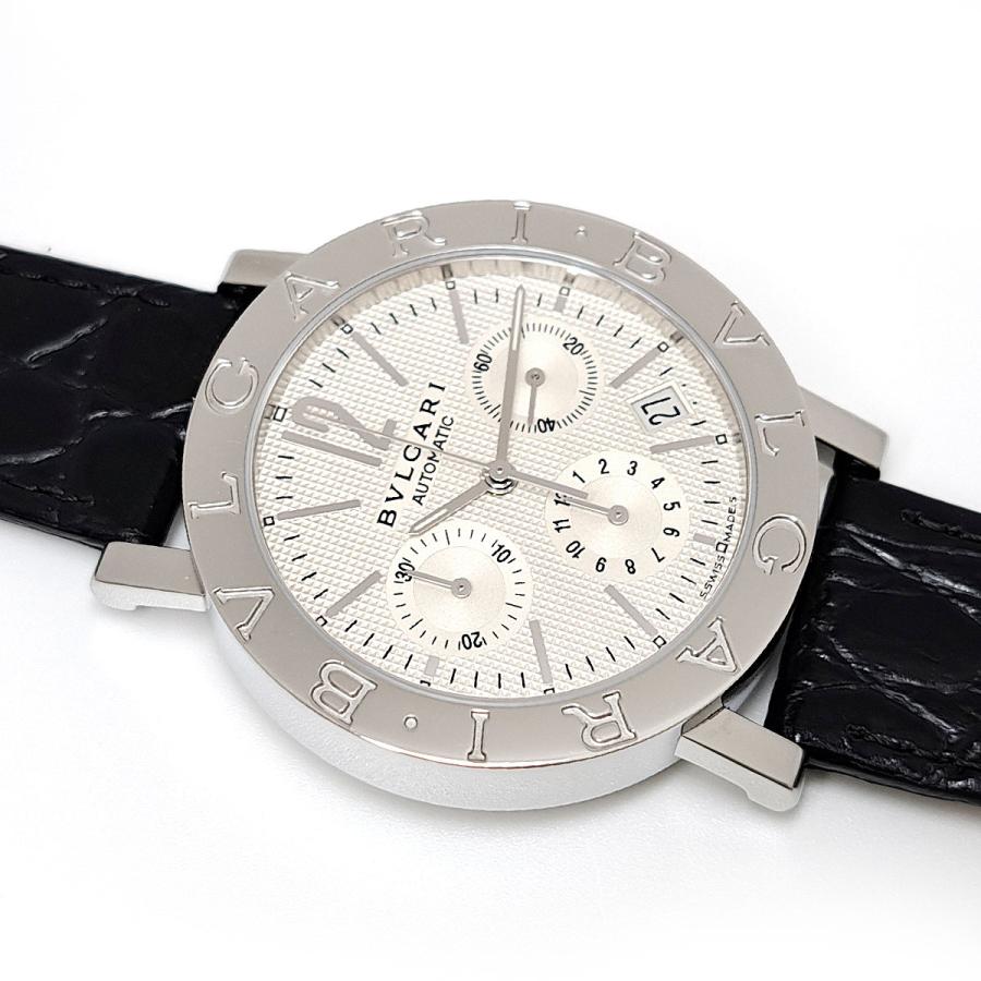 BVLGARI ブルガリ ブルガリブルガリ クロノグラフ BB38SLCH 自動巻き  