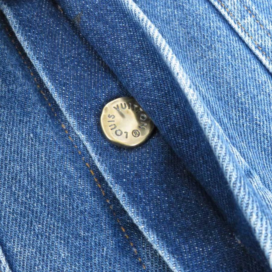 【未使用】ルイヴィトン☆Gジャン❗️デニムジャケット インディゴブルー40サイズ ルイヴィトン デニムジャケット メンズ インディゴ ブルー G