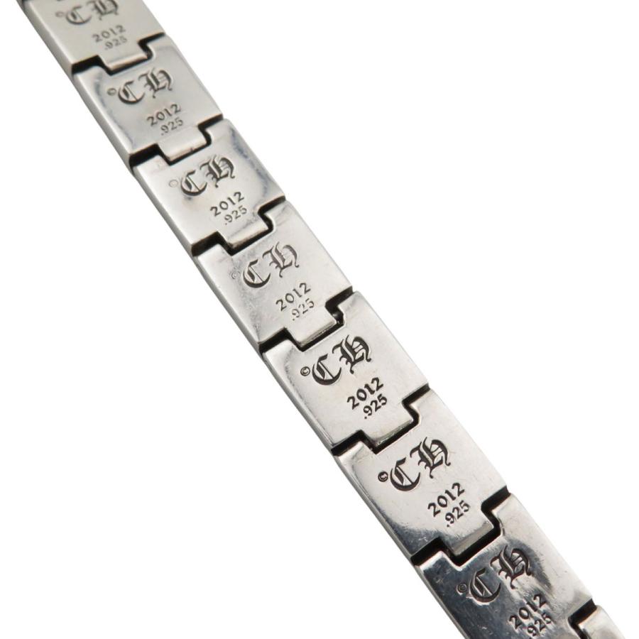 クロムハーツ ピラミッド プラス ブレスレット 22リンク SV925 ユニ