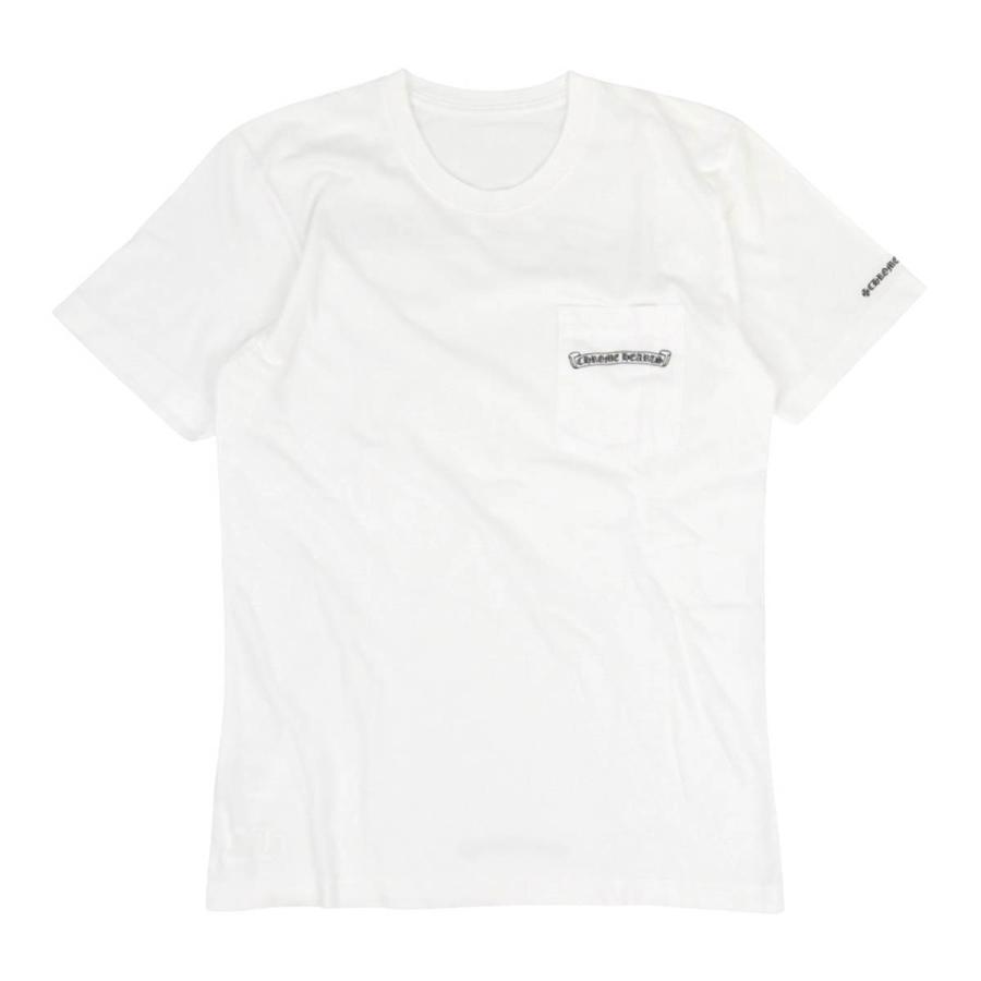 Chrome Hearts クロムハーツ スクロールラベル ロゴ Tシャツ M クロムハーツ スクロールラベル ロゴ プリント Tシャツ メンズ