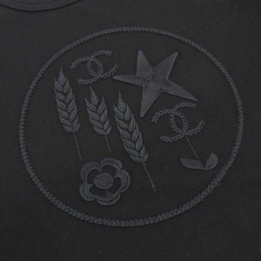 CHANEL シャネル ココマーク エンブロイダリー Tシャツ P72456K10424  