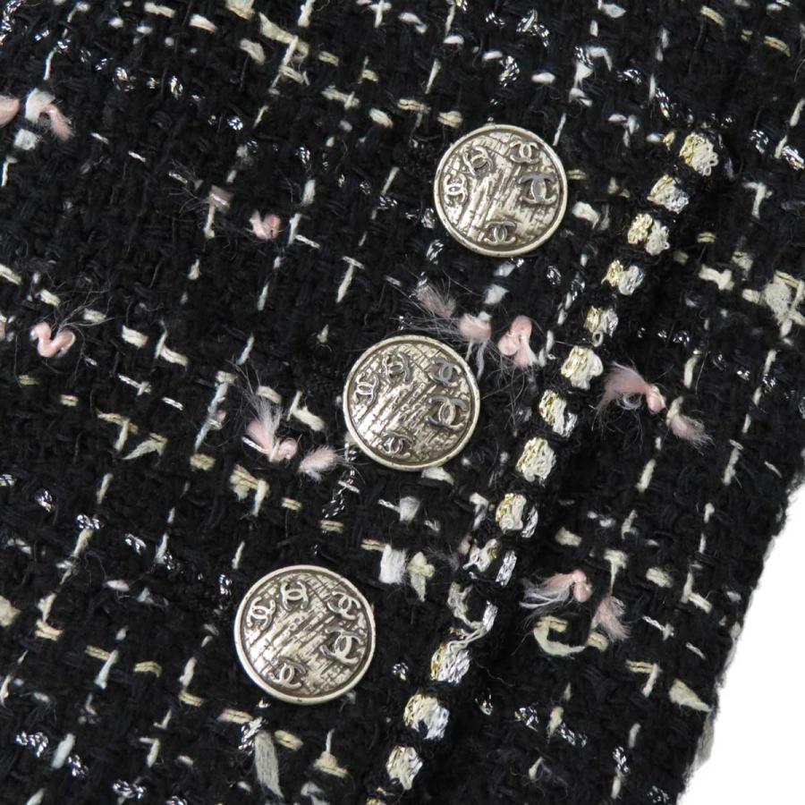 CHANEL シャネル ココマーク エンブレム ツイード テーラード