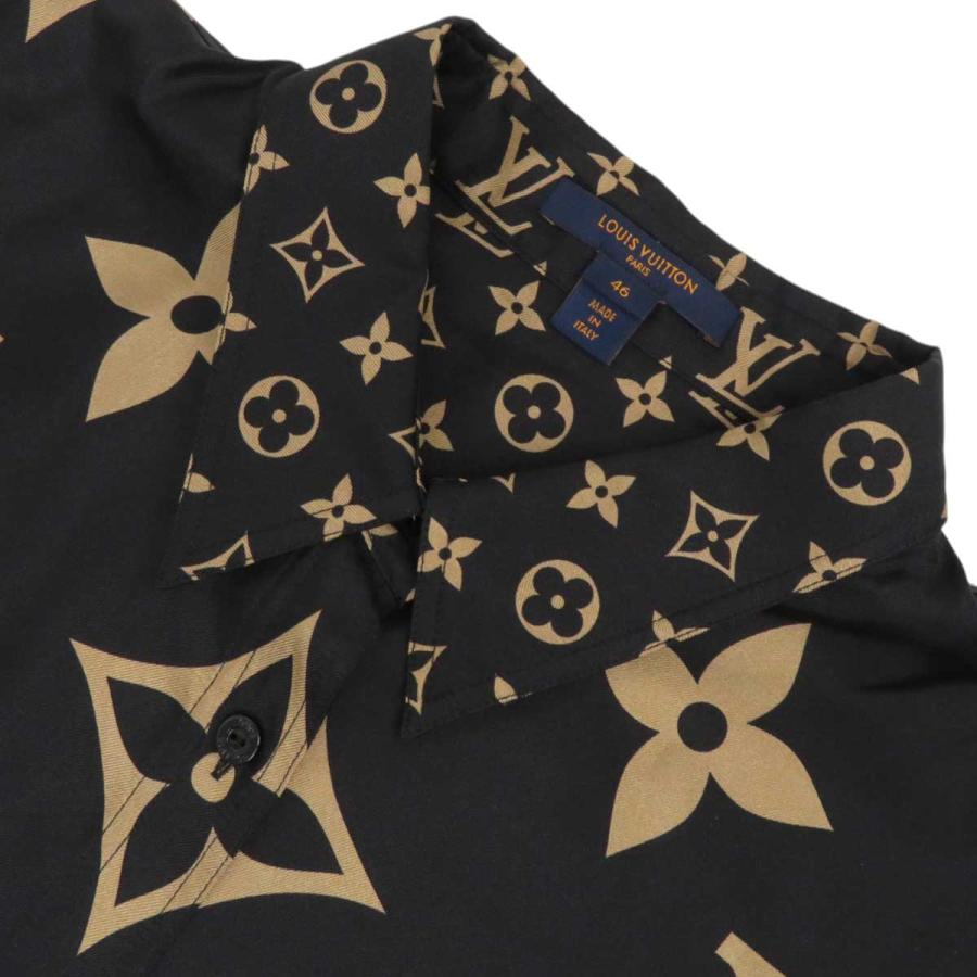 LOUIS VUITTON（ルイ・ヴィトン） モノグラム シルク シャツ