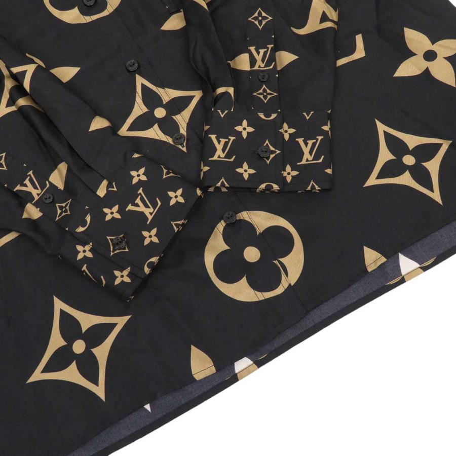 LOUIS VUITTON ルイヴィトン モノグラム シルク シャツ