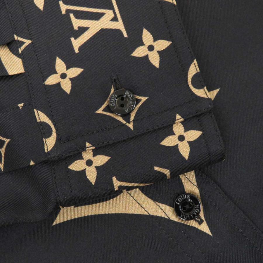 LOUIS VUITTON（ルイ・ヴィトン） モノグラム シルク シャツ
