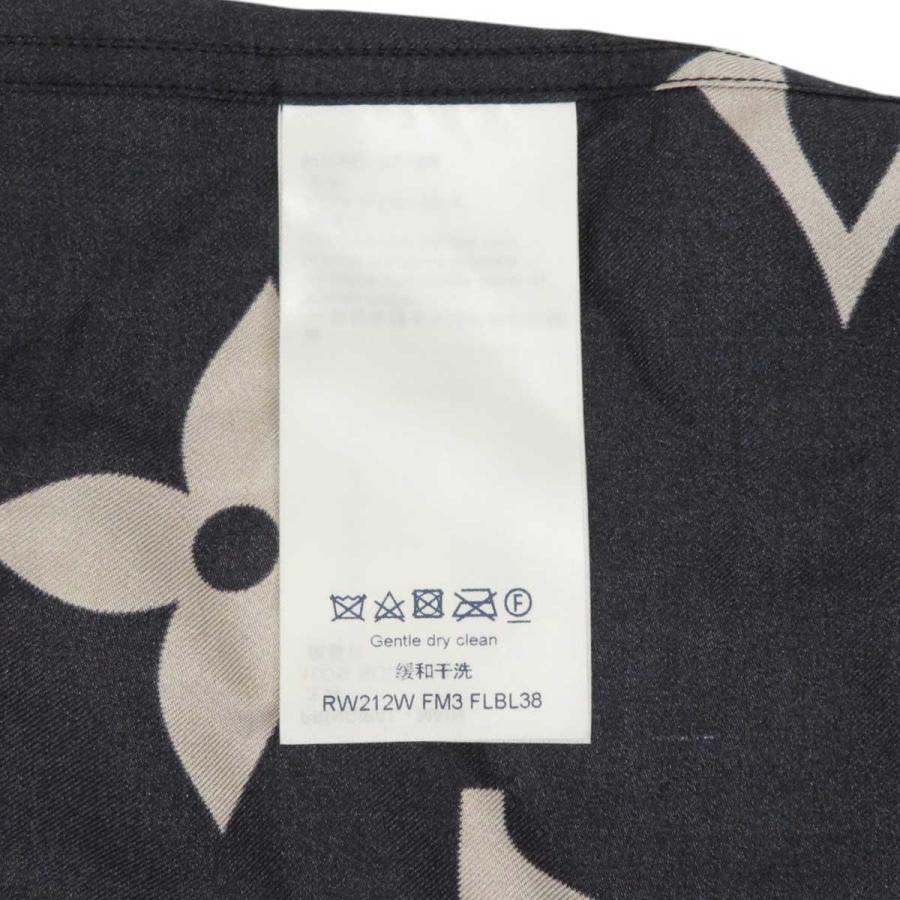 LOUIS VUITTON（ルイ・ヴィトン） モノグラム シルク シャツ  
