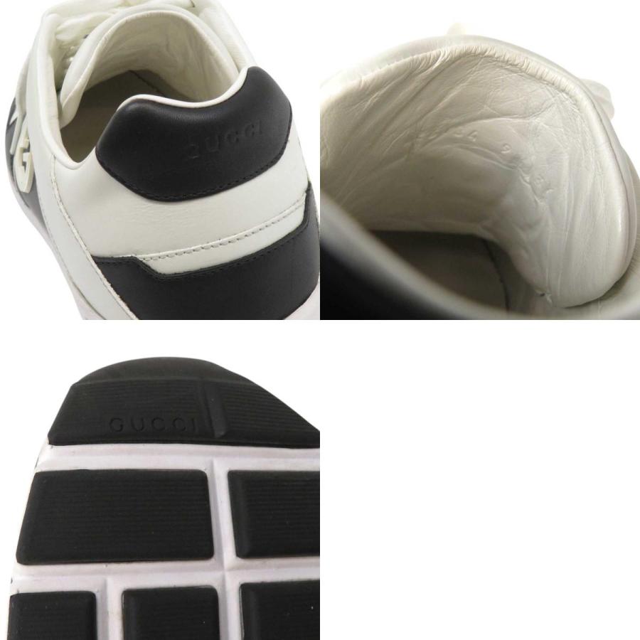 GUCCI（グッチ） インターロッキングG ローカット レザー スニーカー