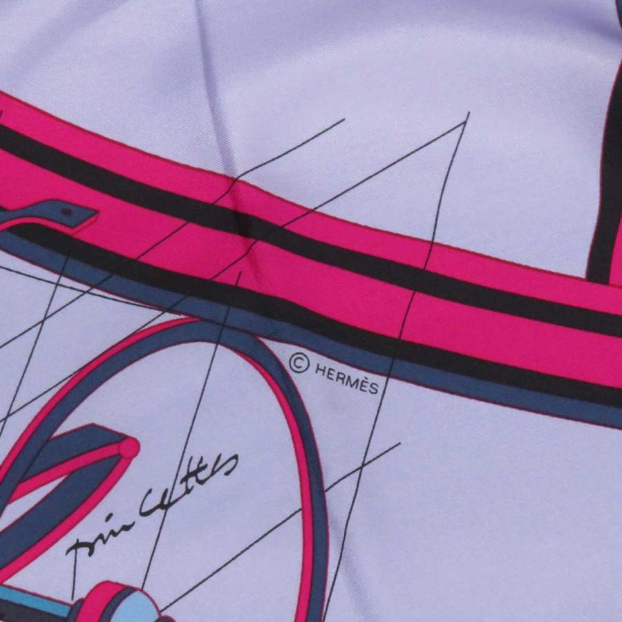 HERMES エルメス カレジェアン シルク スカーフ PROJET de VOITURE  