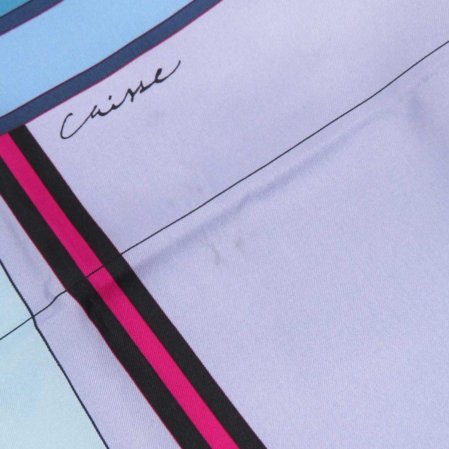 HERMES エルメス カレジェアン シルク スカーフ PROJET de VOITURE  