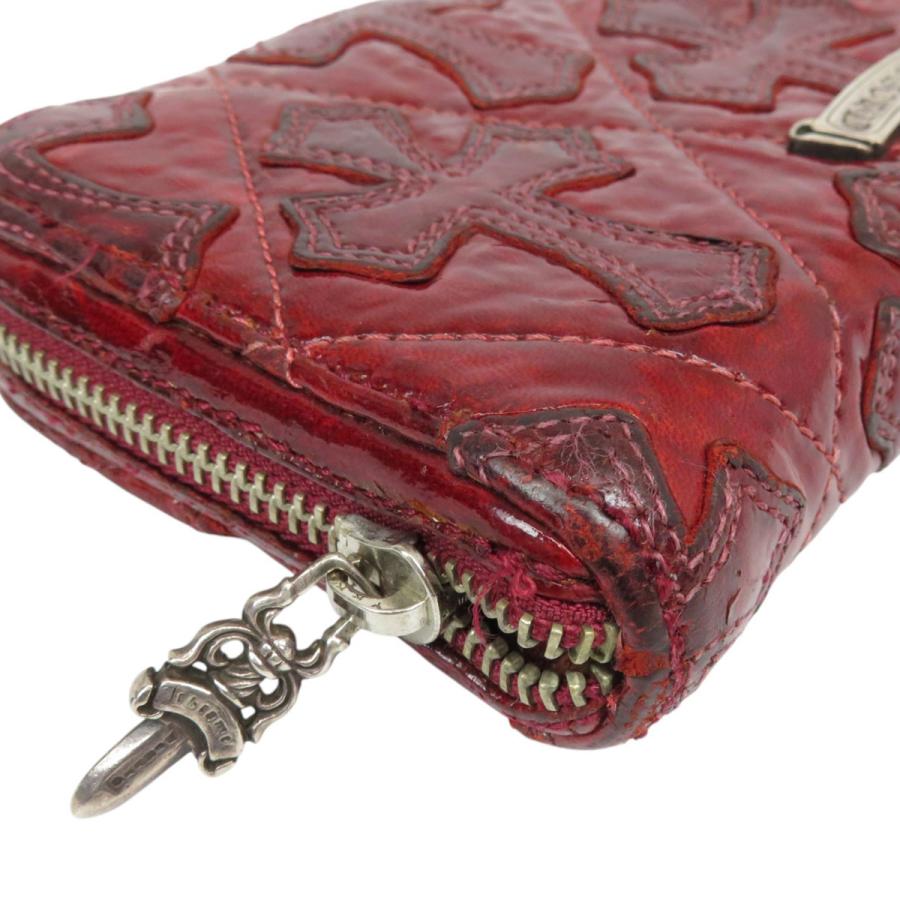 クロムハーツ セメタリークロス キルティング ウォレット ユニセックス