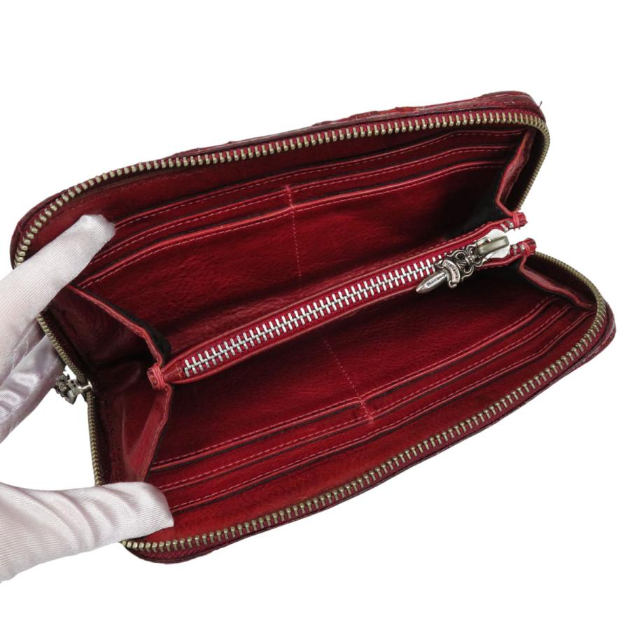 クロムハーツ セメタリークロス キルティング ウォレット ユニセックス