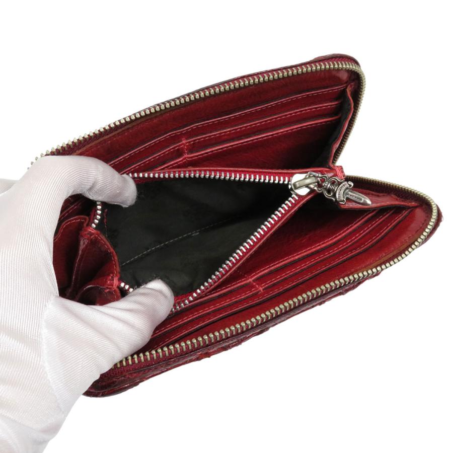 クロムハーツ セメタリークロス キルティング ウォレット ユニセックス