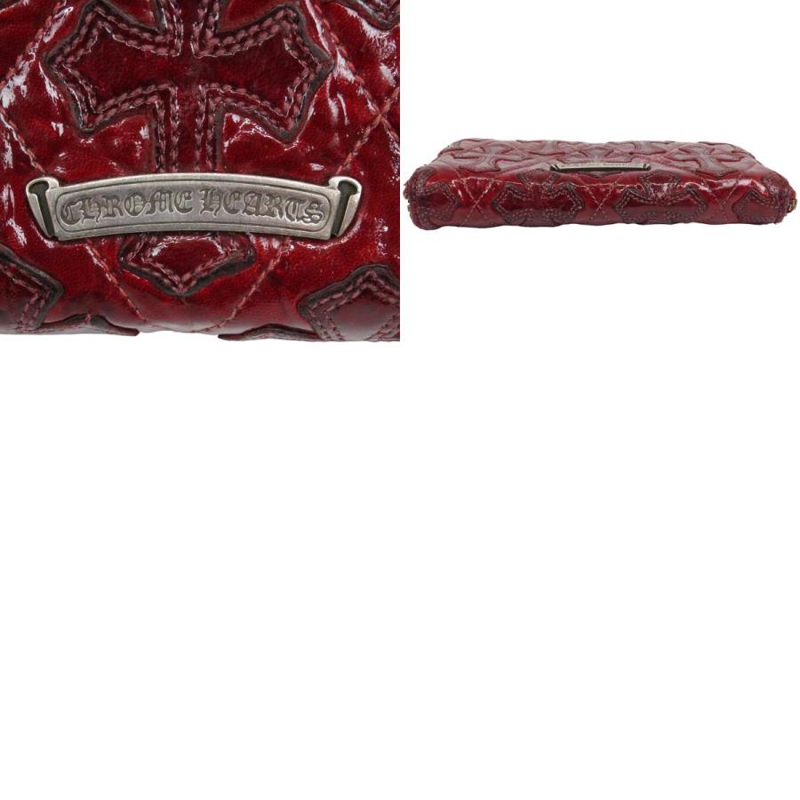 クロムハーツ セメタリークロス キルティング ウォレット ユニセックス