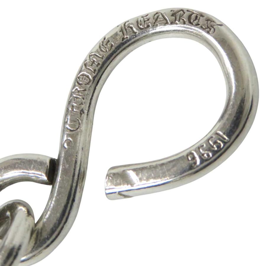 CHROME HEARTS クロスボール ウォレットチェーン ジャンク クロムハーツ クロスボール ウォレットチェーン ＃2 ショート