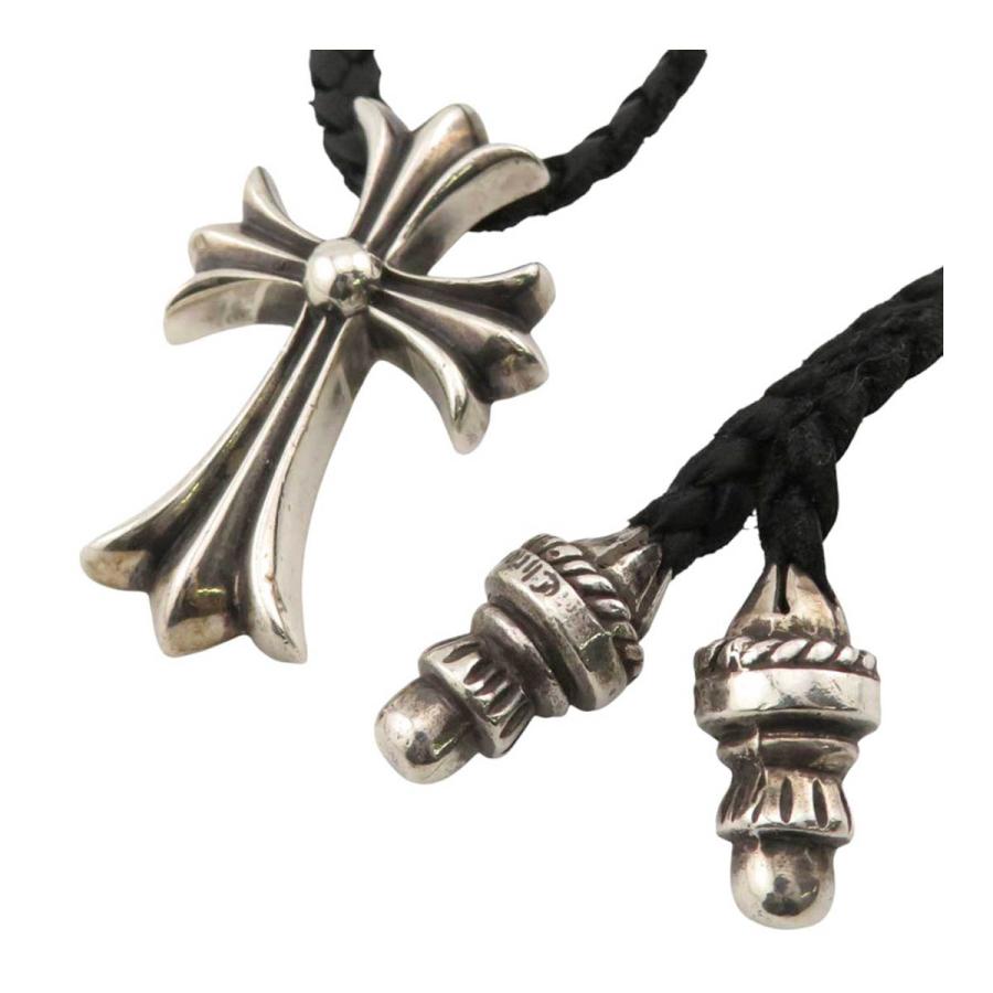 クロムハーツ スモールCHクロスレザーブレード（革紐なし） クロム