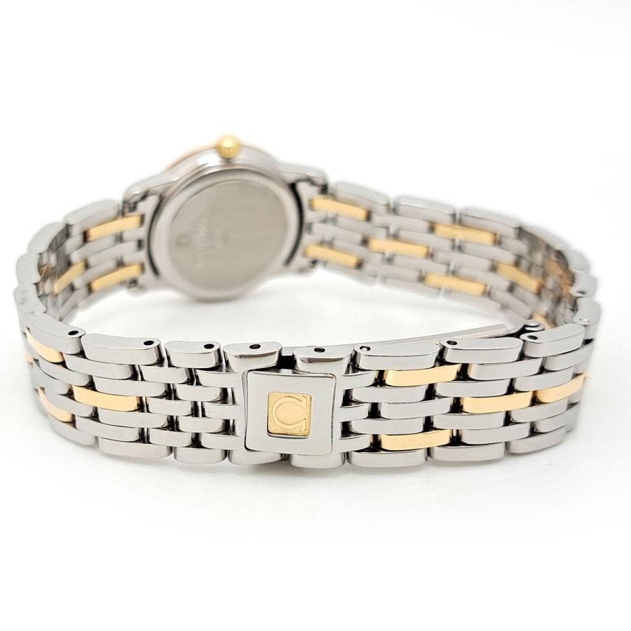 OMEGA オメガ デビル プレステージ ダイヤベゼル 4375.71 クオーツ  