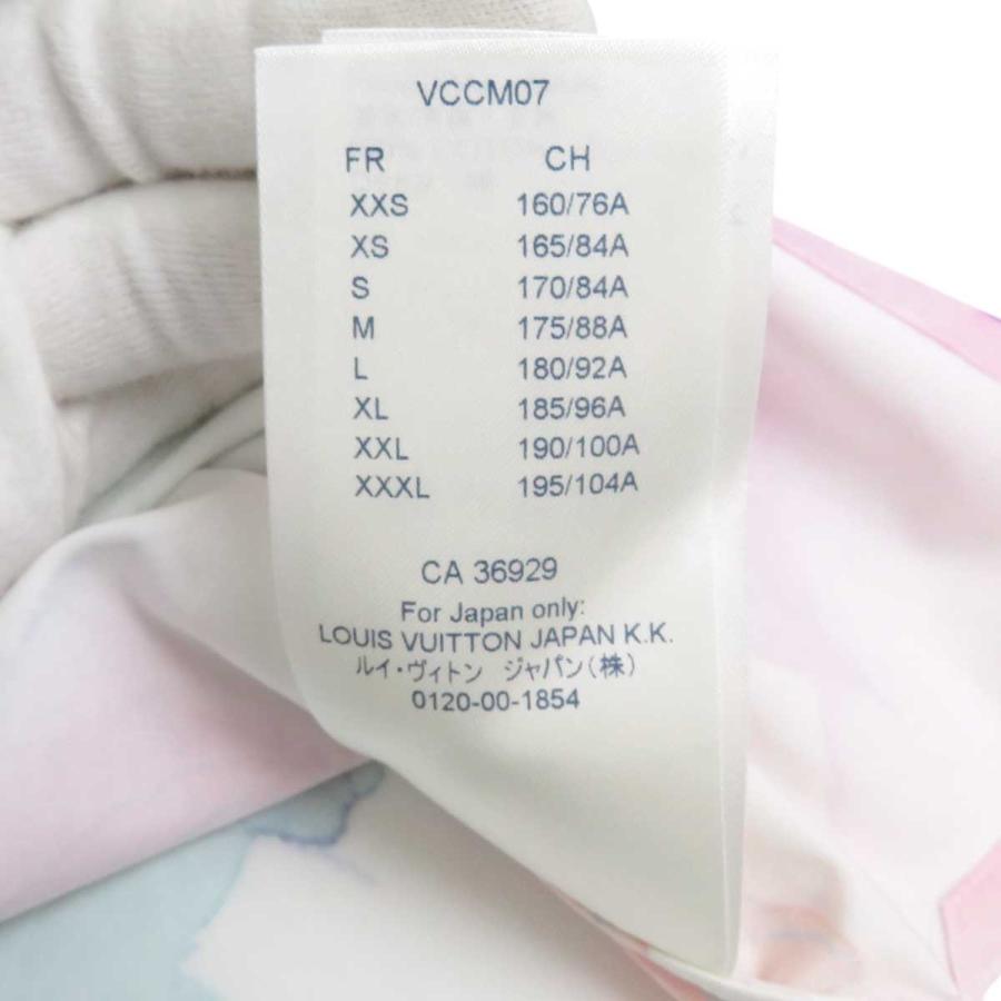 Louis Vuitton ウォーターカラーモノグラムトレーナー S 女性M〜L Louis Vuitton ウォーターカラーモノグラムトレーナー S 女性M