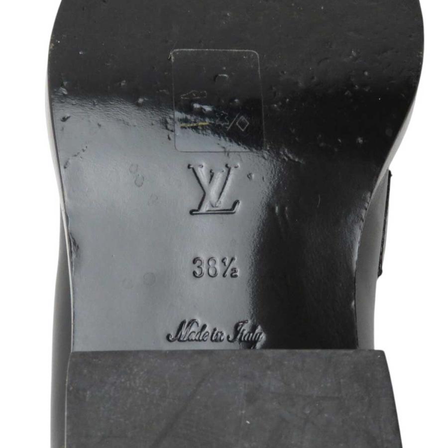 美品 ルイヴィトン ローファー アカデミーライン　革靴　LV金具 LOUIS VUITTON ルイヴィトン アカデミーライン バイカラー